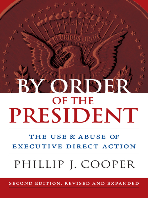 Title details for By Order of the President by Phillip Cooper - Available